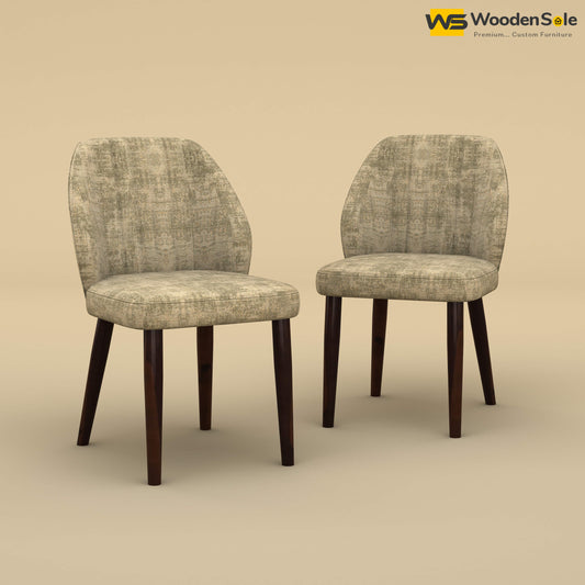 Norway Dining Chairs - Set of 2 (Cotton, Patchy Cream)