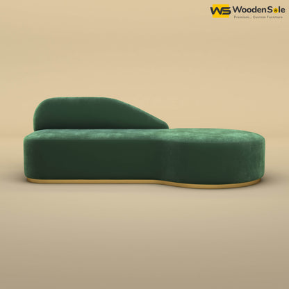 Pablo Premium Design Couch Sofa (Velvet, Forest Green)