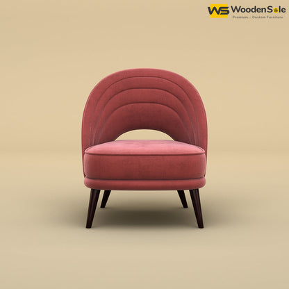 Nyra Lounge Chair (Velvet, Pink)