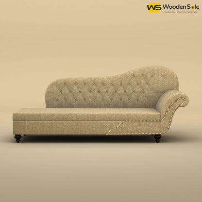 Royal Chaise Lounge (Cotton, Faux Cream)