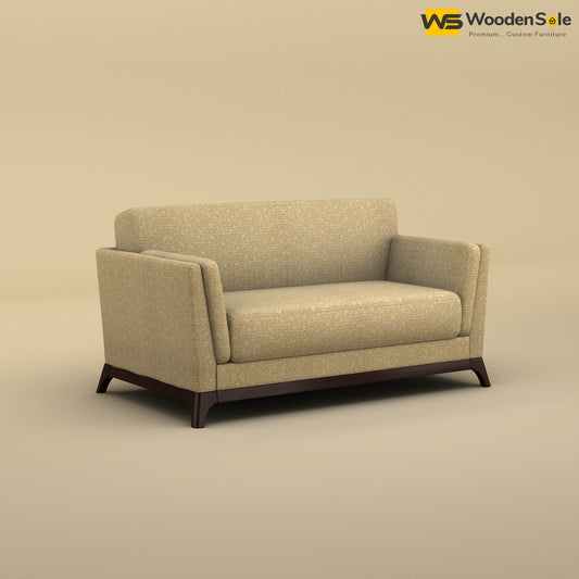Bruno 2 Seater Sofa (Cotton, Faux Cream)