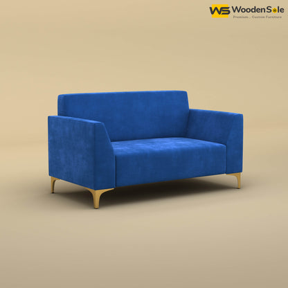 Nayobi 2 Seater Sofa (Velvet, Royal Blue)
