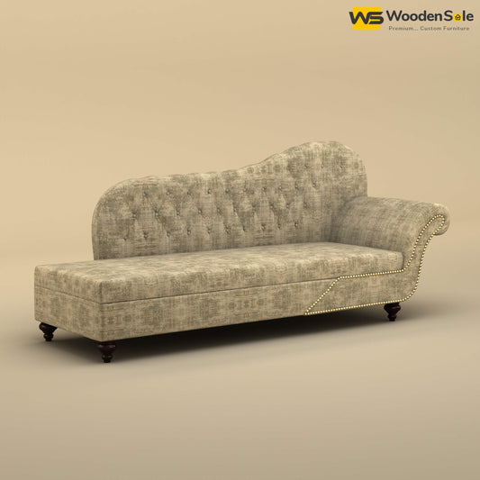 Royal Chaise Lounge (Cotton, Patchy Cream)