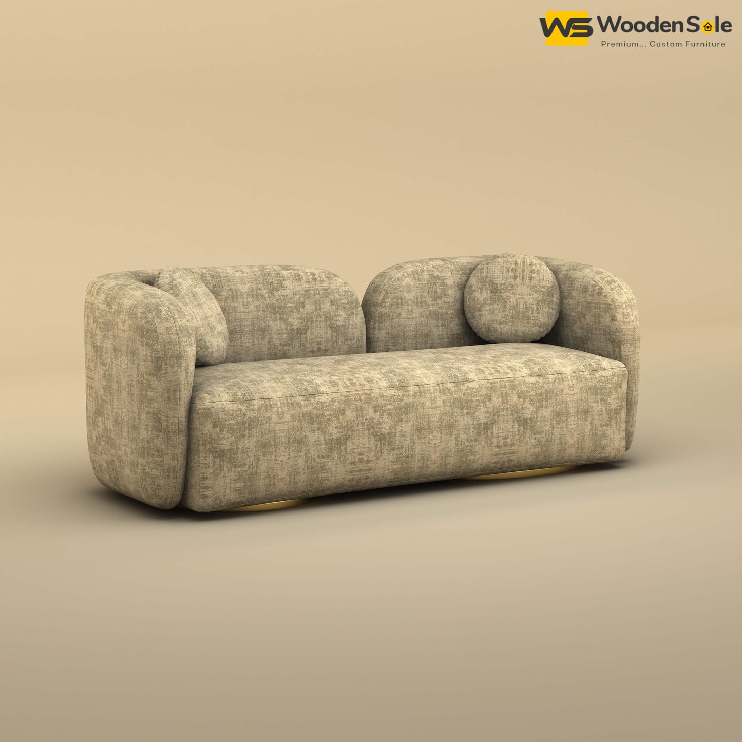 Oslo 3 Seater Interior Sofa (Cotton, Patchy Cream)