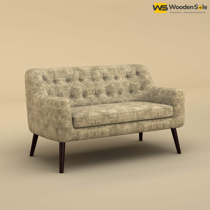 Viraj Loveseat Sofa (Cotton, Patchy Cream)