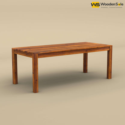 Ashley 8 Seater Dining Table Set (Honey Finish)