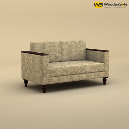 Tivoli 2 Seater Fabric Sofa (Cotton, Patchy Cream)