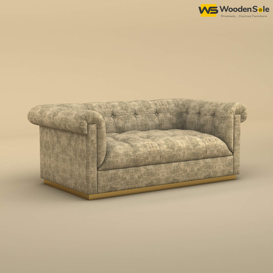 Morrison 2 Seater Fabric Sofa (Cotton, Patchy Cream)