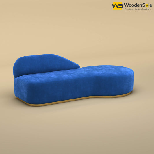 Pablo Premium Design Couch Sofa (Velvet, Royal Blue)