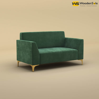 Nayobi 2 Seater Sofa (Velvet, Forest Green)