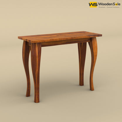 Mehavi Console Table (Honey Finish)
