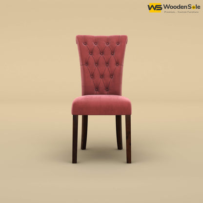 Kia Dining Chair (Velvet, Pink)