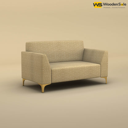 Nayobi 2 Seater Sofa (Cotton, Faux Cream)