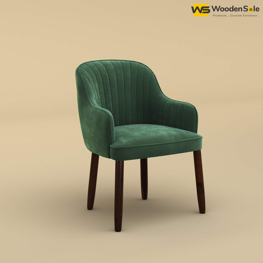 Madrid Dining Chair (Velvet, Forest Green)