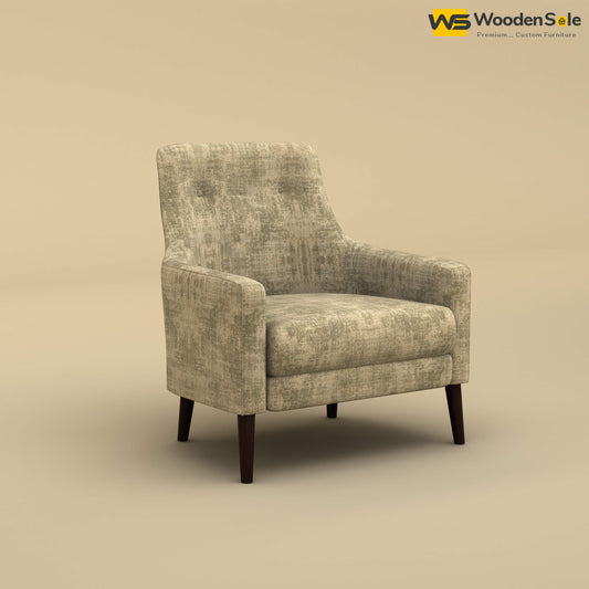 Rubik Lounge Chair (Cotton, Patchy Cream)