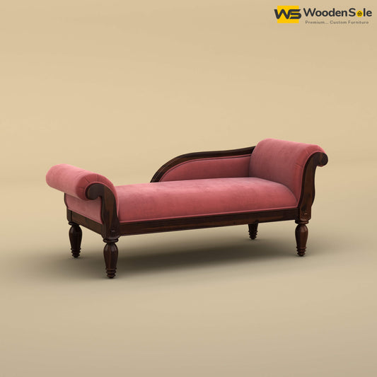 Virat Chaise Lounge (Velvet, Pink)