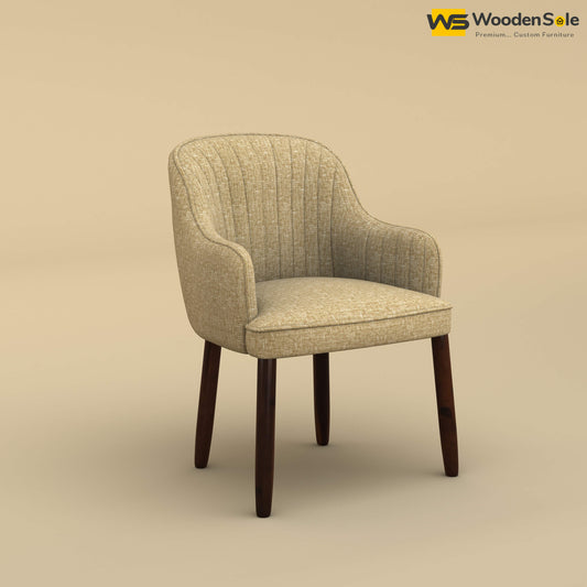 Madrid Dining Chair (Cotton, Faux Cream)
