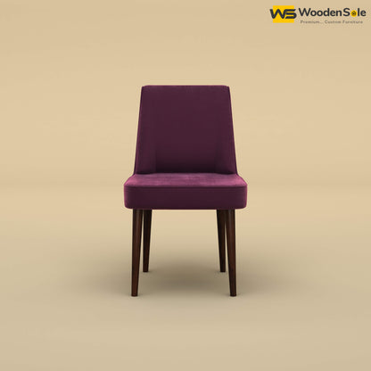 Hardik Dining Chair (Velvet, Dark Purple)