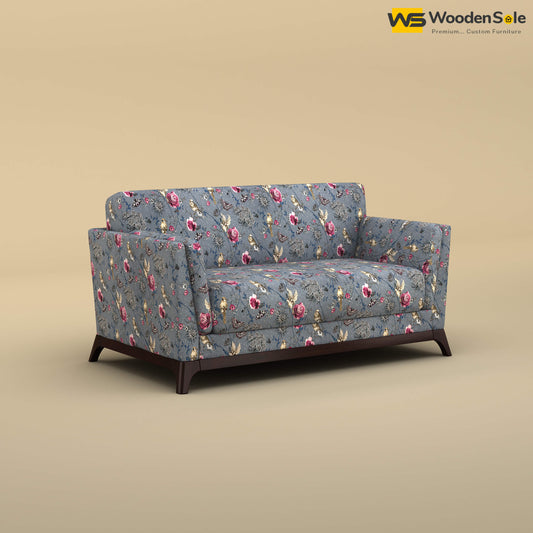 Bruno 2 Seater Sofa (Cotton, Floral Printed)