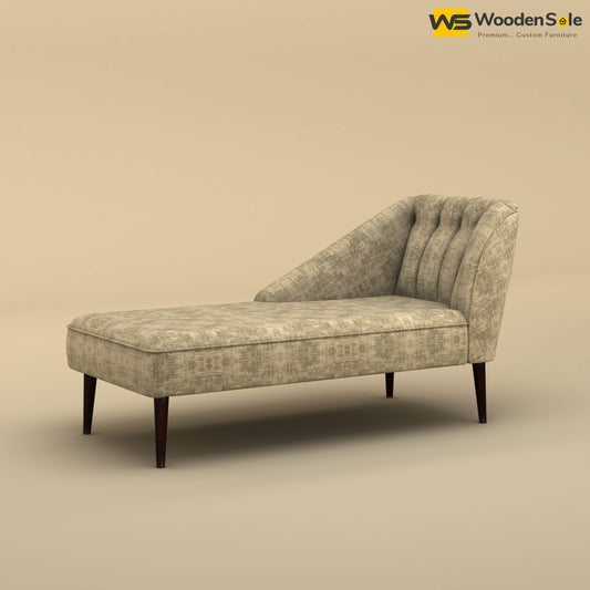 Perla Chaise Lounge (Cotton, Patchy Cream)