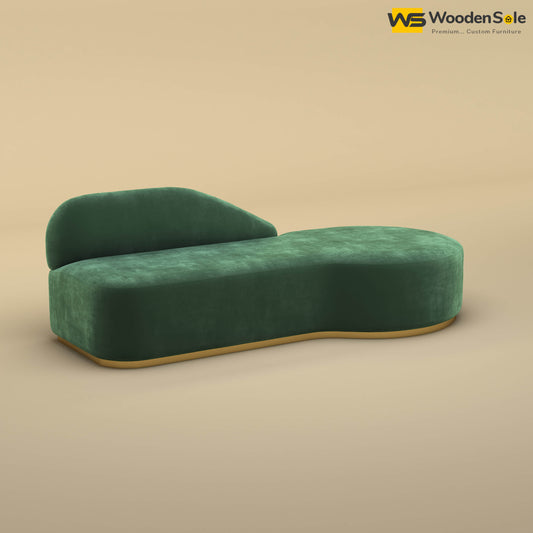 Pablo Premium Design Couch Sofa (Velvet, Forest Green)