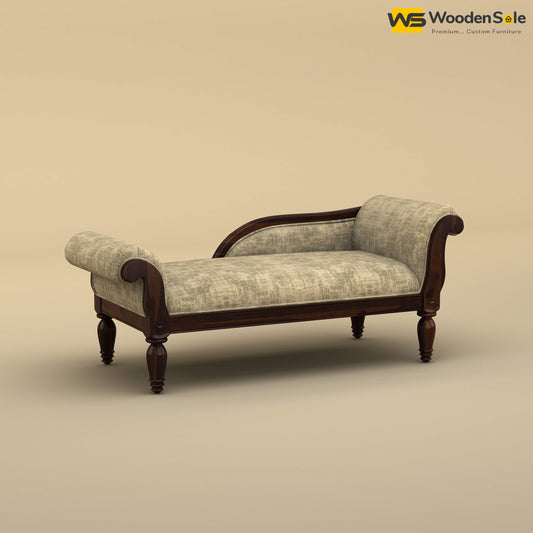 Virat Chaise Lounge (Cotton, Patchy Cream)