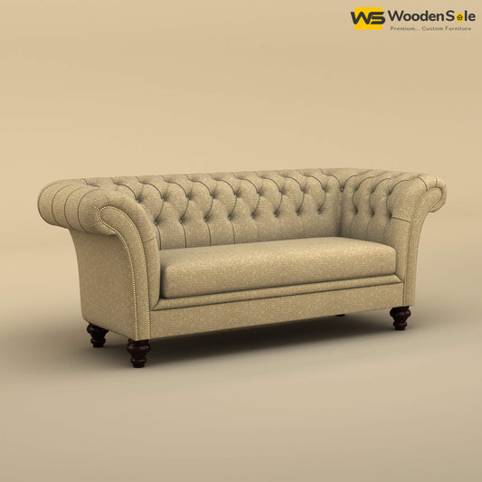 Rolex Loveseat (Cotton, Faux Cream)