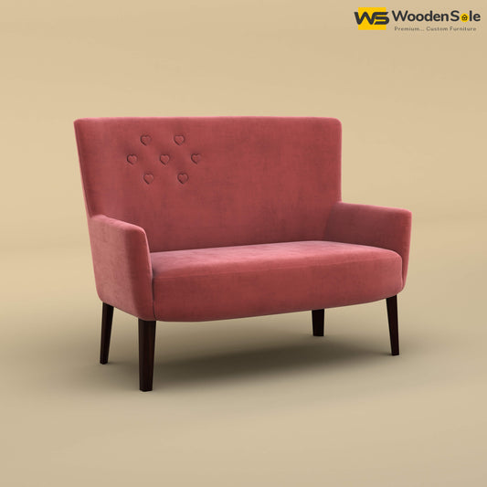 Dil Loveseat (Velvet, Pink)
