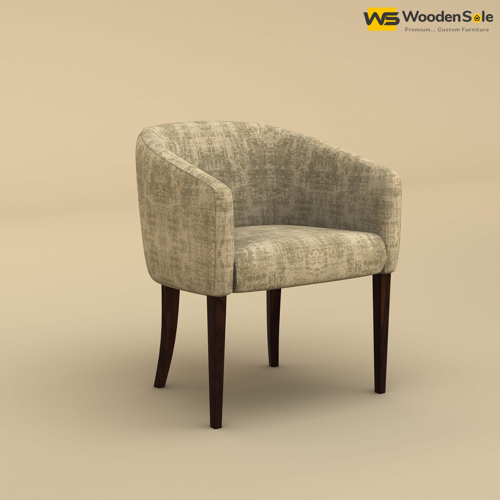 Florence Dining Chair (Cotton, Patchy Cream)
