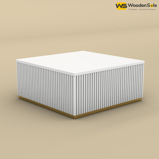 Indo Coffee Table (White Finish)