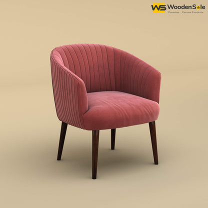 Parker Dining Chair (Velvet, Pink)