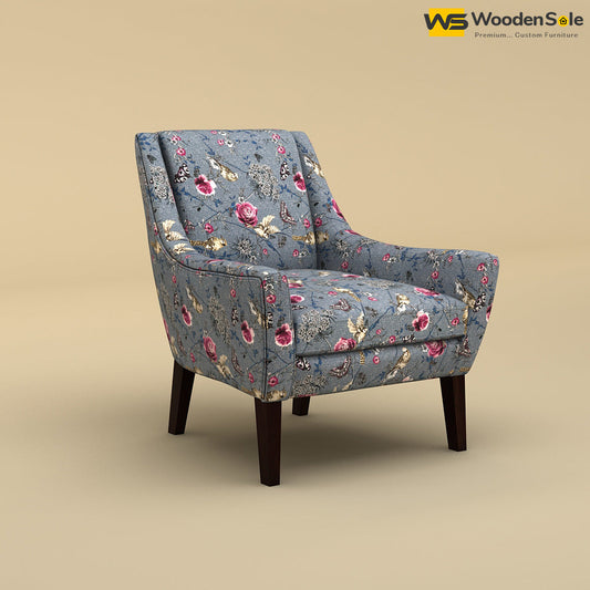 Oscar Lounge Chair (Cotton, Floral Printed)