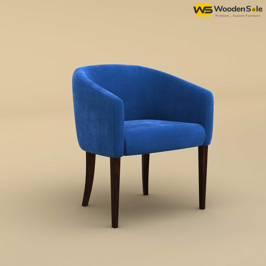 Florence Dining Chair (Velvet, Royal Blue)