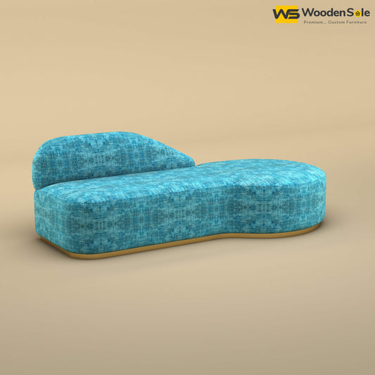 Pablo Premium Design Couch Sofa (Cotton, Teal Blue)