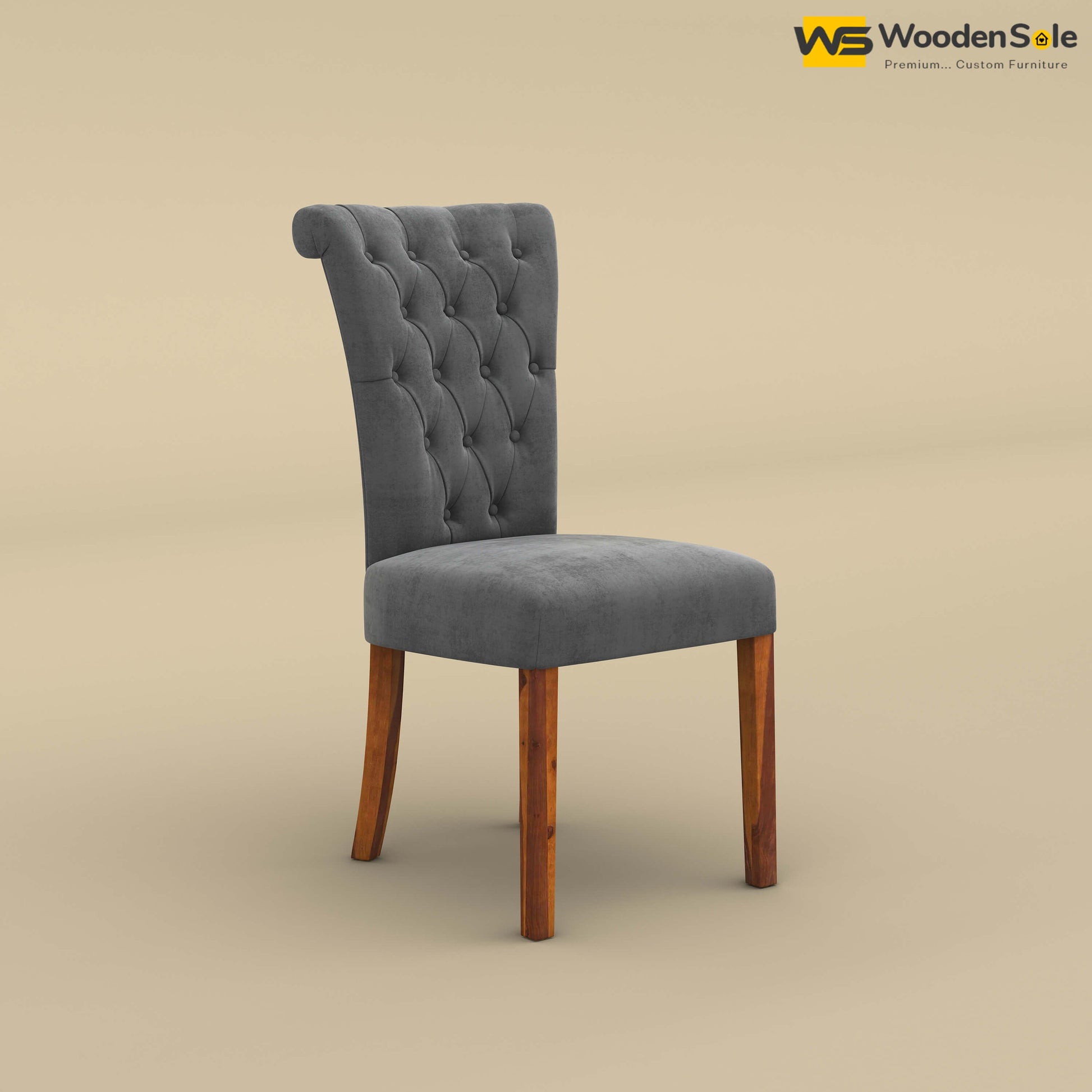 Kia 6 Seater Dining Set (Honey Finish)