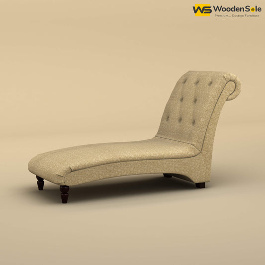 Turkish Chaise Lounge (Cotton, Faux Cream)