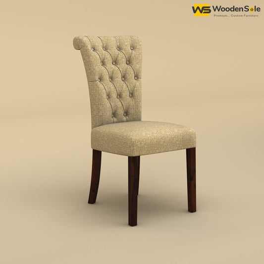 Kia Dining Chair (Cotton, Faux Cream)
