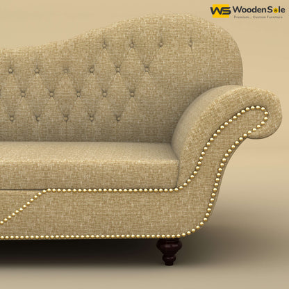Royal Chaise Lounge (Cotton, Faux Cream)