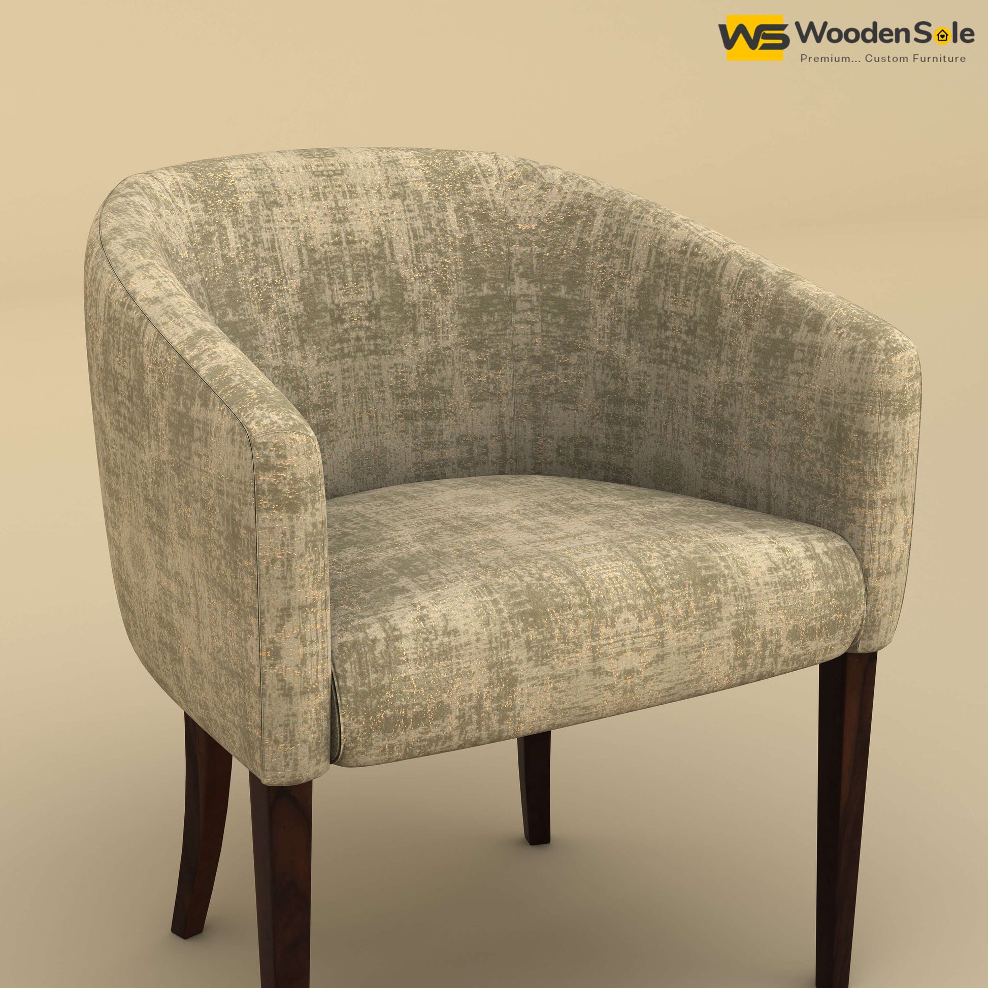 Florence Dining Chair (Cotton, Patchy Cream)