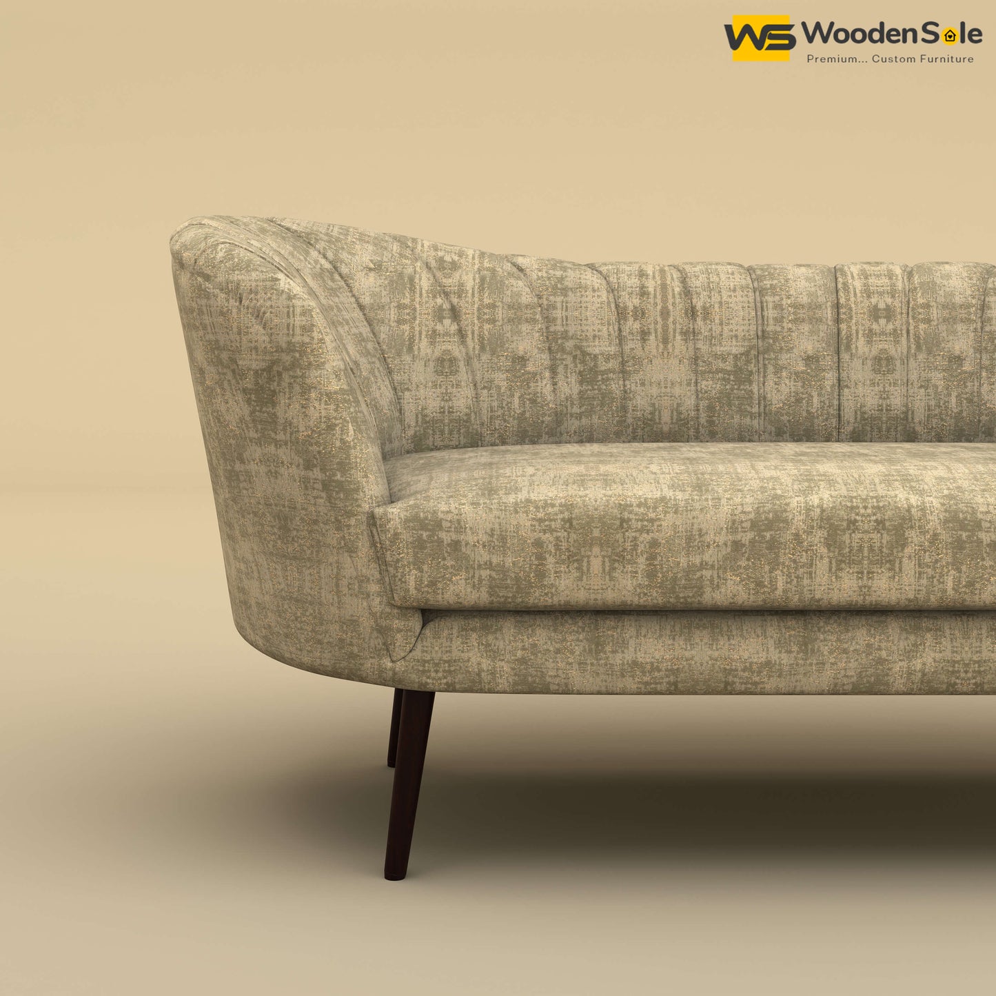 Kiara Chaise Lounge (Cotton, Patchy Cream)