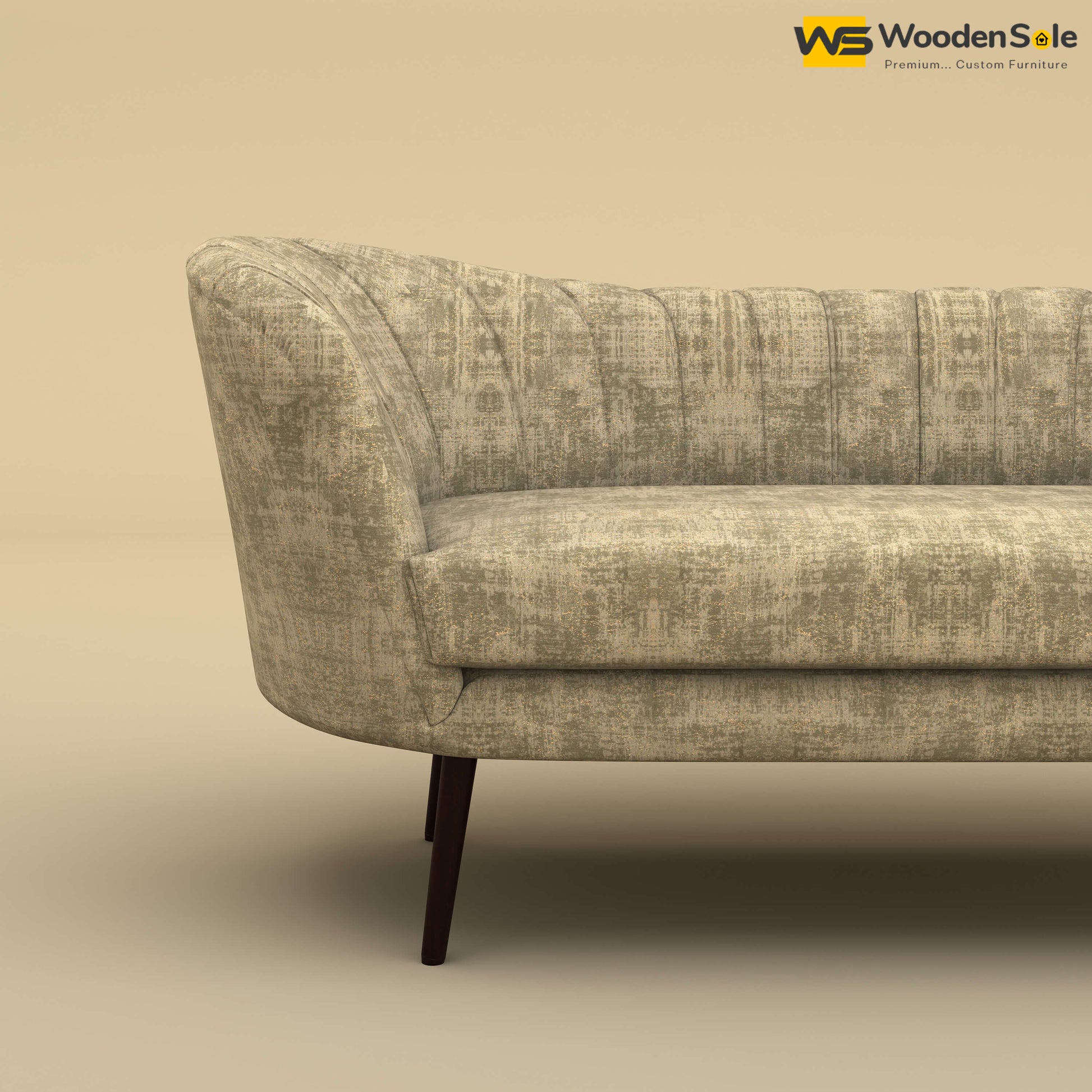 Kiara Chaise Lounge (Cotton, Patchy Cream)