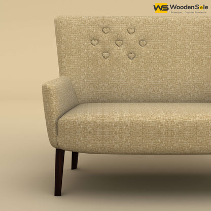 Dil Loveseat (Cotton, Faux Cream)