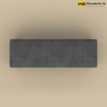 Sheesham Wood Bench With Cushion (Honey Finish)