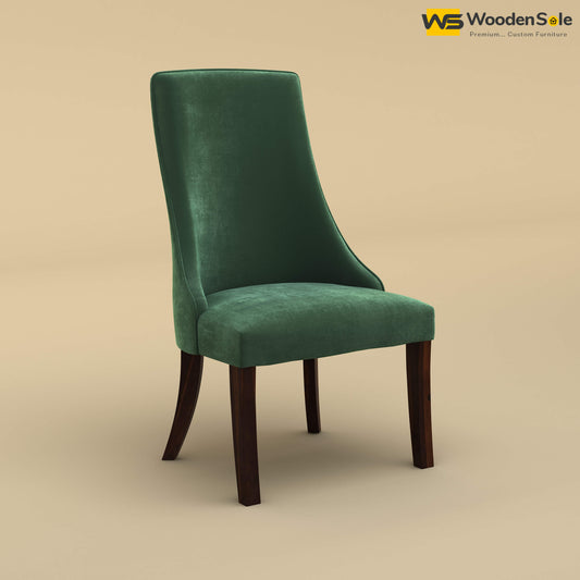 Dublin Dining Chair (Velvet, Forest Green)