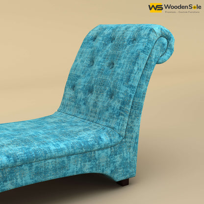 Turkish Chaise Lounge (Cotton, Teal Blue)