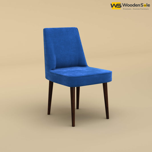 Hardik Dining Chair (Velvet, Royal Blue)
