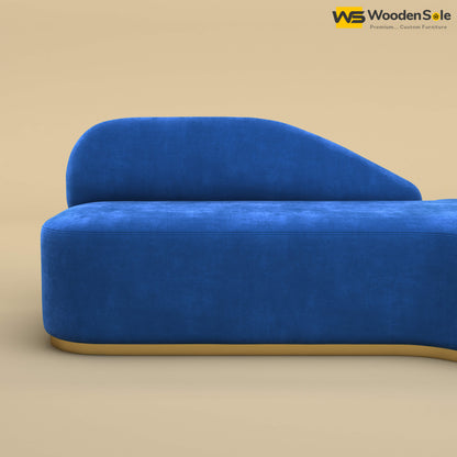 Pablo Premium Design Couch Sofa (Velvet, Royal Blue)