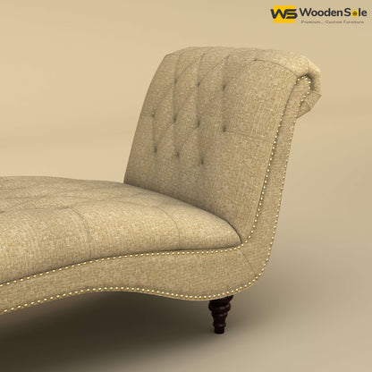 Toronto Chaise Lounge (Cotton, Faux Cream)