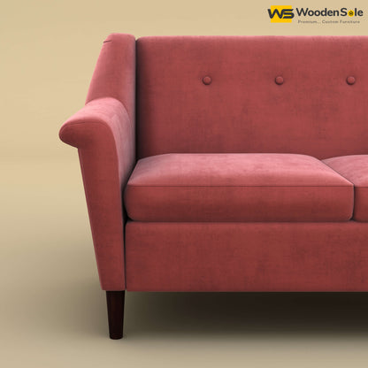 Ojas Loveseat (Velvet, Pink)