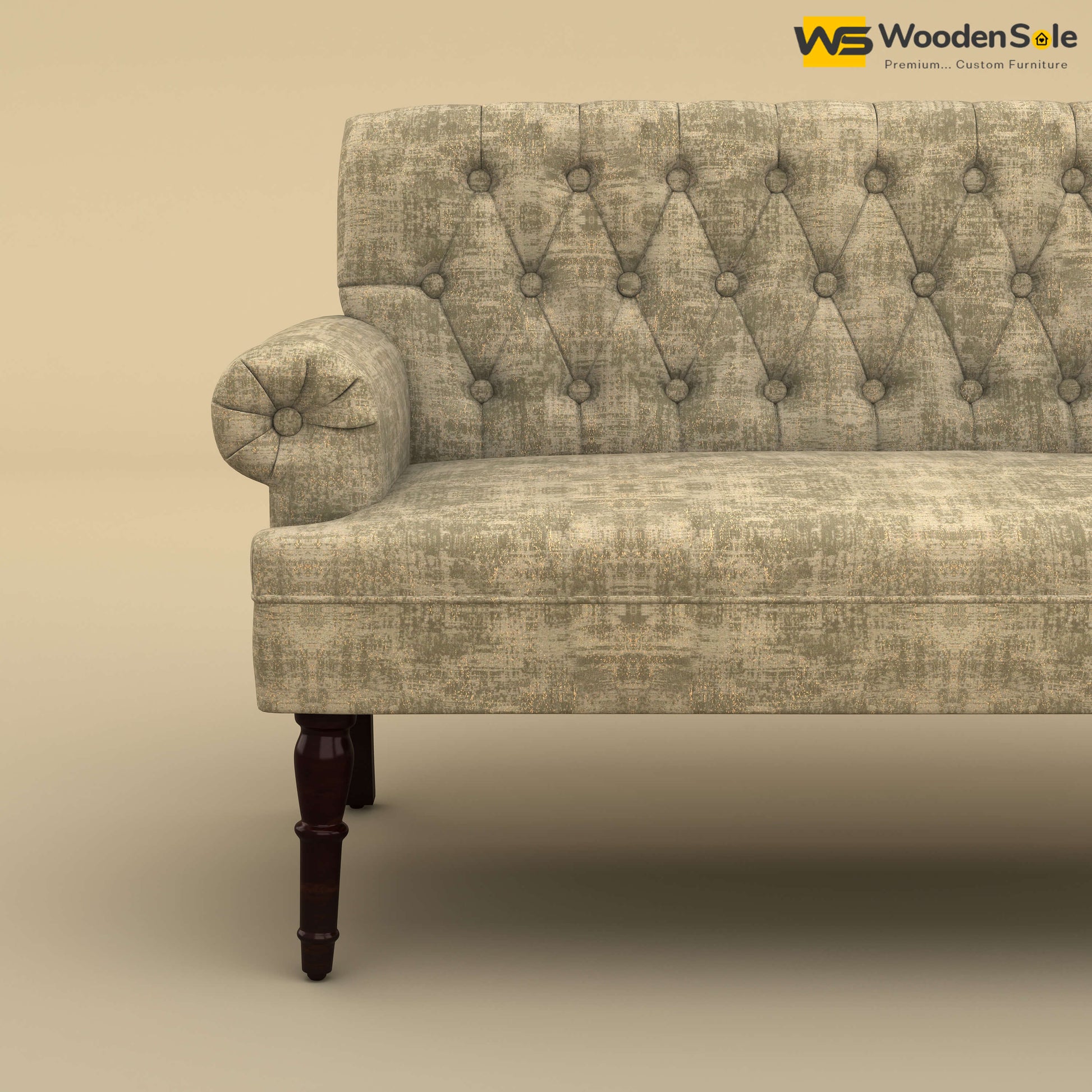 Chetas Love Chair (Cotton, Patchy Cream)